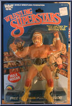 Hulk Hogan (No Shirt) from WWF - Series 1 manufactured by LJN [Front]