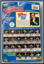 Mean Gene Okerlund from WWF - Series 4 manufactured by LJN [Back]