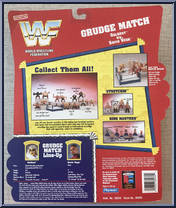Goldust vs. Savio Vega from WWF - Grudge Match manufactured by Playmates [Back]