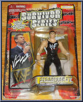 Vince McMahon from WWF Signature - Series 6 - Survivor Series manufactured by Jakks Pacific [Front]