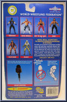 Bret Hart from WWF Superstars - Series 1 manufactured by Jakks Pacific [Back]