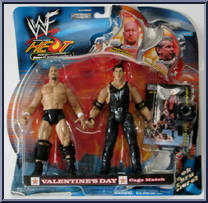 Stone Cold Steve Austin / Vince McMahon from WWF Titan Tron Live - Famous Scenes - Series 3 manufactured by Jakks Pacific [Front]