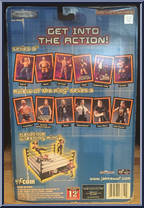 Chris Benoit from WWF Titan Tron Live - No Way Out - Series 2 manufactured by Jakks Pacific [Back]