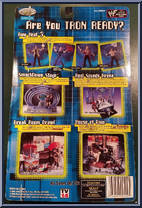 Chris Jericho from WWF Titan Tron Live - Raw Heat - Series 3 manufactured by Jakks Pacific [Back]