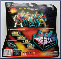Matt Hardy / Jeff Hardy from WWF Titan Tron Live - Ringside Rivals - Series 7 manufactured by Jakks Pacific [Back]