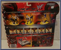 Vince McMahon vs Ric Flair from WWF Titan Tron Live - Unchained Fury manufactured by Jakks Pacific [Back]
