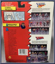 Apocalypse (Extending Body) from X-Men - Series 1 manufactured by Toy Biz [Back]