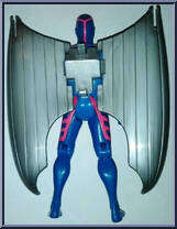 Archangel (Gray Wings) from X-Men - Series 3 manufactured by Toy Biz [Loose]