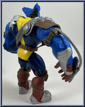Post Apocalypse Beast (Blue & Yellow) from X-Men - Battle Brigade manufactured by Toy Biz [Loose]