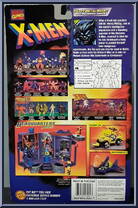 Beast (Heavy Metal) from X-Men - Mutant Armor manufactured by Toy Biz [Back]