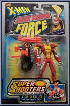 Colossus from X-Men - Super Shooters manufactured by Toy Biz [Front]