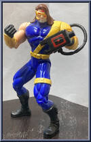 Cyclops from X-Men - Age of Apocalypse manufactured by Toy Biz [Loose]