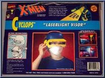 Cyclops Laserlight Visor from X-Men - Role Playing manufactured by Toy Biz [Back]