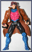 Gambit from X-Men - Classics - Light Up Weapons manufactured by Toy Biz [Loose]