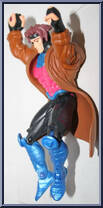 Gambit from X-Men - Classics - Light Up Weapons manufactured by Toy Biz [Loose]