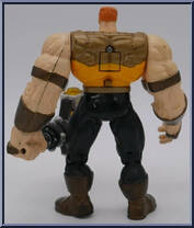 Juggernaut from X-Men - Classics - Light Up Weapons manufactured by Toy Biz [Loose]