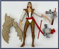 Lady Deathstrike (Dark Brown) from X-Men - Battle Brigade manufactured by Toy Biz [Loose]
