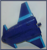 Mini Blackbird Jet from X-Men - Vehicles manufactured by Toy Biz [Loose]