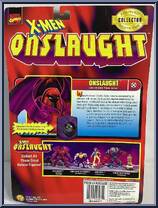 Onslaught from X-Men - Onslaught manufactured by Toy Biz [Back]