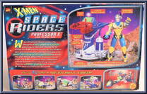 Professor X from X-Men - Space Riders manufactured by Toy Biz [Back]