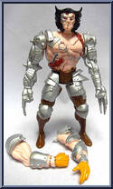 Wolverine (6th Edition - Robot Albert) from X-Men - Series 6 manufactured by Toy Biz [Loose]