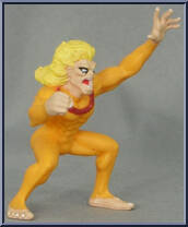 Sabretooth (with Wild Child) from X-Men - Exclusives - KayBee - Series 3 manufactured by Toy Biz [Loose]