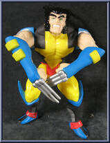 Wolverine from X-Men - Robot Fighters manufactured by Toy Biz [Loose]