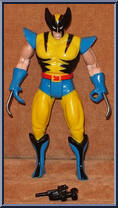 Wolf Cycle (with Wolverine) from X-Men - Vehicles manufactured by Toy Biz [Loose]