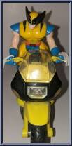 Wolverine Bump & Go Cycle from X-Men - Vehicles manufactured by Toy Biz [Loose]