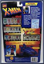 X-Cutioner from X-Men - Mutant Genesis Series manufactured by Toy Biz [Back]