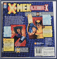 X-Men Alternate-X from X-Men - Box Sets manufactured by Toy Biz [Back]