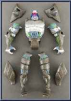 Junkpile from X-Men - 2099 - Series 2 manufactured by Toy Biz [Loose]