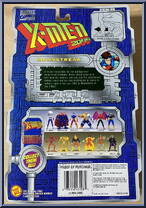 Meanstreak from X-Men - 2099 - Series 1 manufactured by Toy Biz [Back]