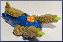 Cyclops from X-Men - Classics - Battle Blasters manufactured by Toy Biz [Loose]