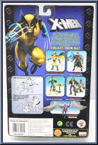 Wolverine (Sentinel) from X-Men - Classics - 6" Super Poseable manufactured by Toy Biz [Back]