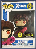 Gambit (Glow in the Dark) from X-Men - Pop! Vinyl Figures manufactured by Funko [Front]