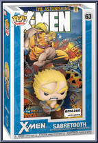 Sabretooth (The Astonishing X-Men #2) from X-Men - Pop! Comic Covers manufactured by Funko [Front]