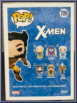 Wolverine from X-Men - Pop! Vinyl Figures manufactured by Funko [Back]