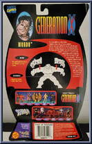 Mondo from X-Men - Generation X - Series 2 manufactured by Toy Biz [Back]