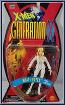White Queen from X-Men - Generation X - Series 2 manufactured by Toy Biz [Front]
