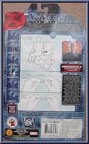 Professor X (Anit-Magnetic Wheelchair) from X-Men - Movie - Series 2 - Silver Stands manufactured by Toy Biz [Back]