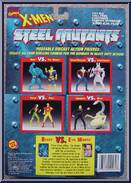 Beast vs. Evil Morph from X-Men - Steel Mutants - Series 3 manufactured by Toy Biz [Back]