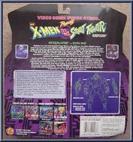 Apocalypse vs. Dhalsim from X-Men - vs Street Fighter - Series 2 manufactured by Toy Biz [Back]