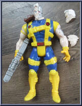 Cable (Cyborg) from X-Men - X-Force - Series 6 manufactured by Toy Biz [Loose]