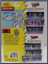 Cable (2nd Edition) from X-Men - X-Force - Series 2 manufactured by Toy Biz [Back]