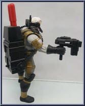 Cable (Stealth) from X-Men - X-Force - Series 7 manufactured by Toy Biz [Loose]