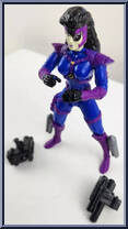 Domino from X-Men - X-Force - Series 6 manufactured by Toy Biz [Loose]