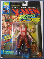 Forearm from X-Men - X-Force - Series 1 manufactured by Toy Biz [Front]