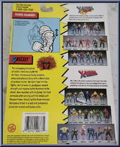 Grizzly from X-Men - X-Force - Series 2 manufactured by Toy Biz [Back]