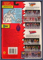 Krule from X-Men - X-Force - Series 2 manufactured by Toy Biz [Back]
